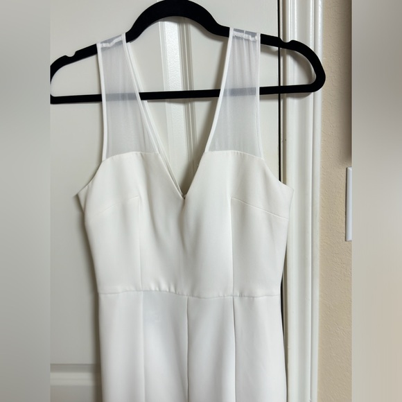 BCBGeneration Viktoria Sleeveless Front Slit Wide Leg Jumpsuit - Picture 5 of 7